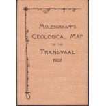 Molengraaff (G.A.F.) MOLENGRAAFF'S GEOLOGICAL MAP OF THE TRANSVAAL 1902 Geological sketch map of the