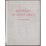 Swanepoel (D.A.) BUTTERFLIES OF SOUTH AFRICA320 pages, 17 colour plates, illustrations, line