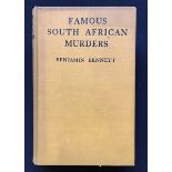 Bennett, Benjamin FAMOUS SOUTH AFRICAN MURDERSFirst Edition Hardcover Quarto, bound in original