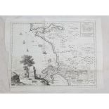 Thomas Salmon (1679-1767) CARTA GEOGRAFICA DEL CAPO DI BUONA SPERANZAMap of Cape of Good Hope of