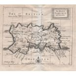 John Seller The Island of Jarsey [The Island of Jersey]This scarce map is from John Seller's