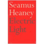 Heaney (Seamus) ELECTRIC LIGHT (Signed by the author)First paperback edition: 81 pages, red card