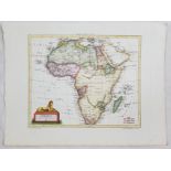 Pierre Lapie (1779-1850) AFRIQUEMap of Africa of 1809 by Pierre Lapie (1779-1850) coloured by