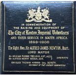 South African War, 1899-1902 [Bronze medal] In Commemoration of the ... City of London Imperial
