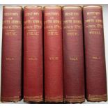 George McCall Theal HISTORY OF SOUTH AFRICA SINCE SEPTEMBER 17955 volumes. First edition 1908.