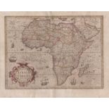 Jodocus Hondius Nova Africae Tabula [A new map of Africa]This map was drawn and engraved in 1606