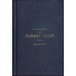 Hutchins (D.E.) JOURNAL OF A FOREST TOUR122 pages, colour graph as frontispiece, diagrammatic line