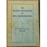 Lategan (Prof. D.) DIE KAAPSE HUGENOTE EN HUL GESKIEDENIS150pp. Softcover. Prev. owner's name penned