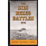 Agar-Hamilton (J.A.I.) and Turner (L.C.F.) THE SIDI REZEG BATTLES 1941505 pages, frontispiece,