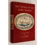 C.S. Lewis THE VOYAGE OF THE DAWN TREADERA superior copy of the first edition of the third volume of