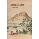 Coetzee (J.M.) DUSKLANDSFirst edition: 134 pages, original light green cloth titled gilt on the