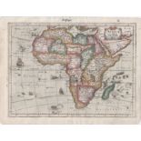 Jodocus Hondius / Johannes Cloppenburg Africae nova tabula [New map of Africa]This is a beautiful