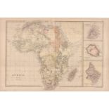 Edward Weller AfricaThis attractive 1882 map depicts Africa at the height of colonial expansion. The