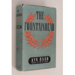 Ayn Rand THE FOUNTAINHEADA very nice copy in dustwrapper of the first UK edition of this Ayn Rand