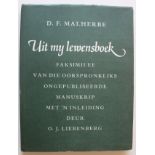 D F Malherbe Uit my LewensboekFaksimilee van die oorspronklie ongepubliseerde manuskrip. Met