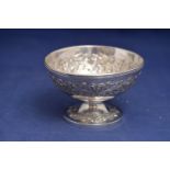 A Victorian silver sugar bowl by Robert James Chapman & Sons, London 1893,