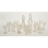 Suite of Waterford table glass,