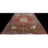 A fine Bidjar carpet, 356 x 256cms.