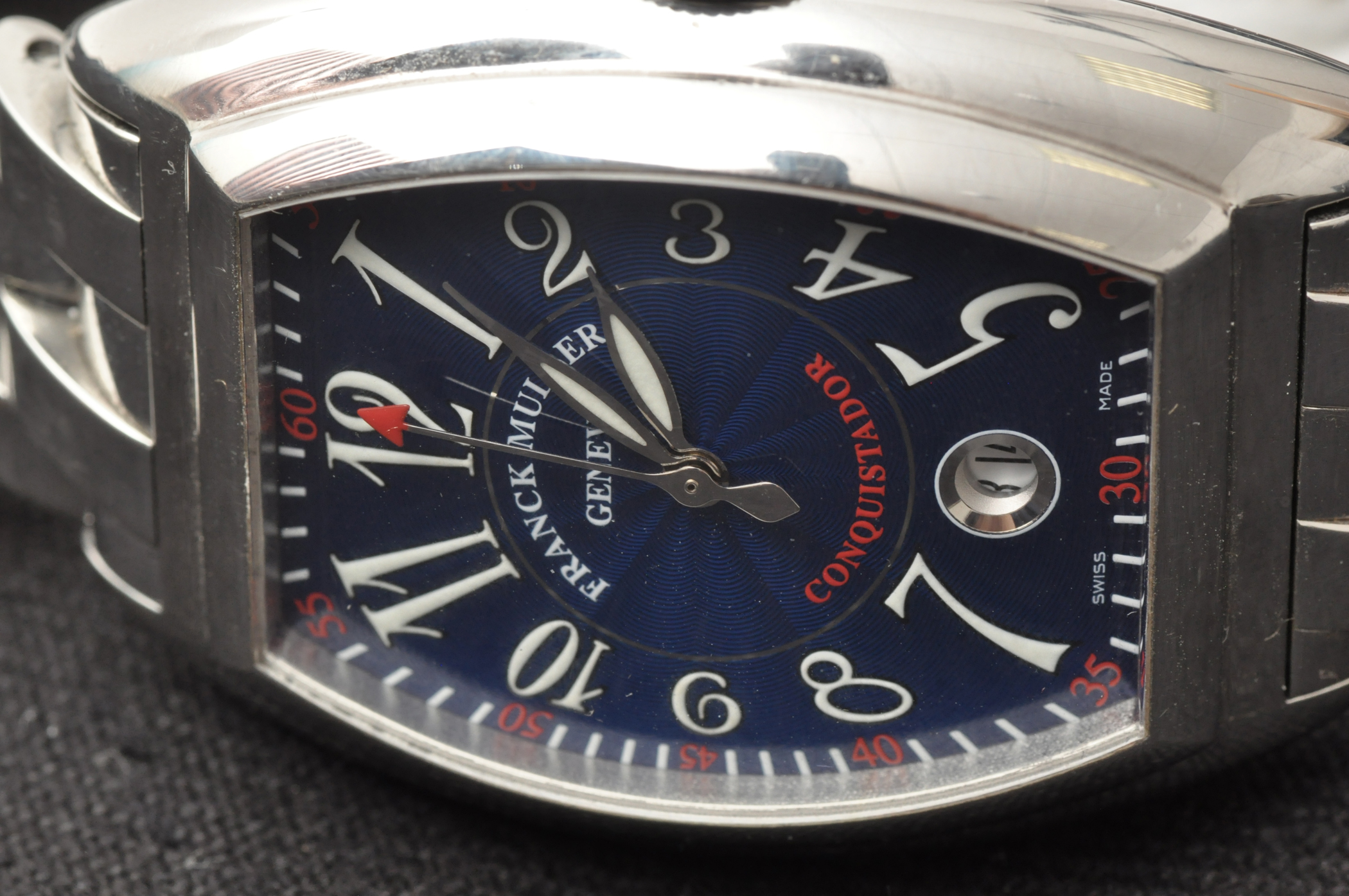 Franck Muller Conquistador: a stainless steel wristwatch, No. 4495 ref. - Image 9 of 11