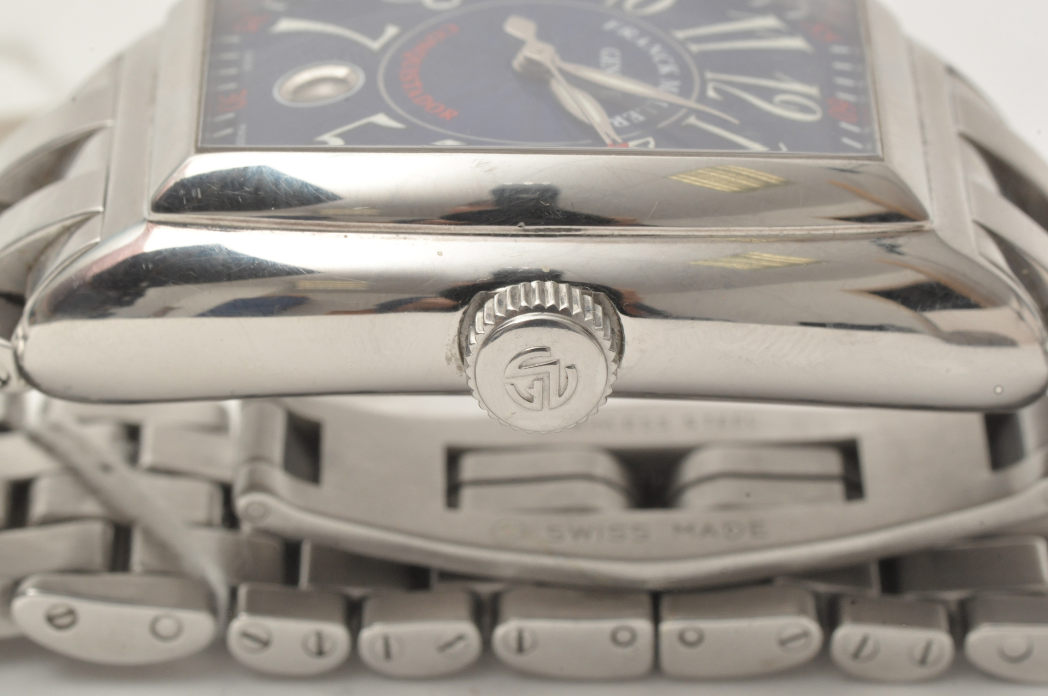 Franck Muller Conquistador: a stainless steel wristwatch, No. 4495 ref. - Image 8 of 11