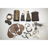 West African tribal items,