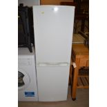 An Argos upright fridge freezer.