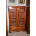 A Victorian mahogany bookcase, 100cms.