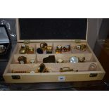 Miniature brass and other clocks by Wellington; Kismat; Park Lane; Empress and others,