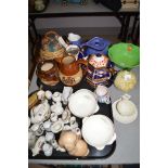 **WITHDRAWN** - Ceramics to include a Belleek cup and saucer, Copeland Spode soup bowls,