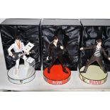 Three Royal Doulton Elvis Limited Edition figerines to include Jailhouse Rock EP1 number 998 of