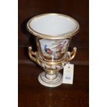 Derby campana shape urn,