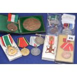 Medals to include a Rhodesia General Service medal awarded to 30971N F/R J.DA S.
