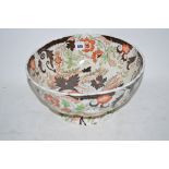 Amhurst Japan Ironstone punchbowl.