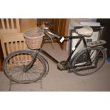 A vintage bicycle by The Hercules Cycle & Motor Co. Ltd., Birmingham, c.