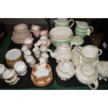 China to include Royal Albert Old Country Roses; part tea set together with another part tea set;