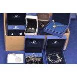 Swarovski jewellery to include necklaces, bracelets, earrings and other items,