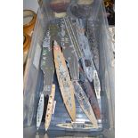 Scratch built model ships