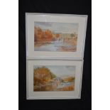 Gallery wall, "J Turnbull Dixon; countryside scenes