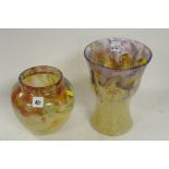 Two Monart vases