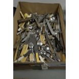 Silver plate and stainless steel cutlery