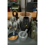 Various vases