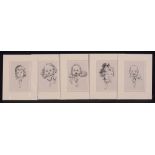 Edwin Bold - portrait studies of children,...