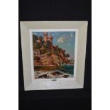 Ferran Ponsjoan - "D'en Playa Castle at the Northern end of Lloret de Mar beach".