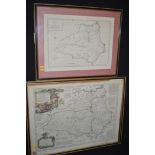 Two maps of Durham.