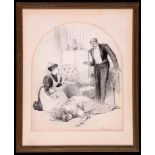 Henry French - a domestic incident, signed,...