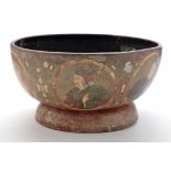 A 19th Century Chinese Toleware bowl,