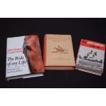 A collection of three books, various horse subjects, comprising: The Fox Hunters England,