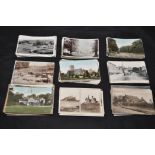 Northumberland interest postcards, approximately 150 loose.