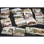 A large collection of first half 20th Century British postcards, a handful later.