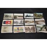 Nothumberland interest postcards, to include: Corbridge, Hexham, Haltwhistle and Haydon Bridge,
